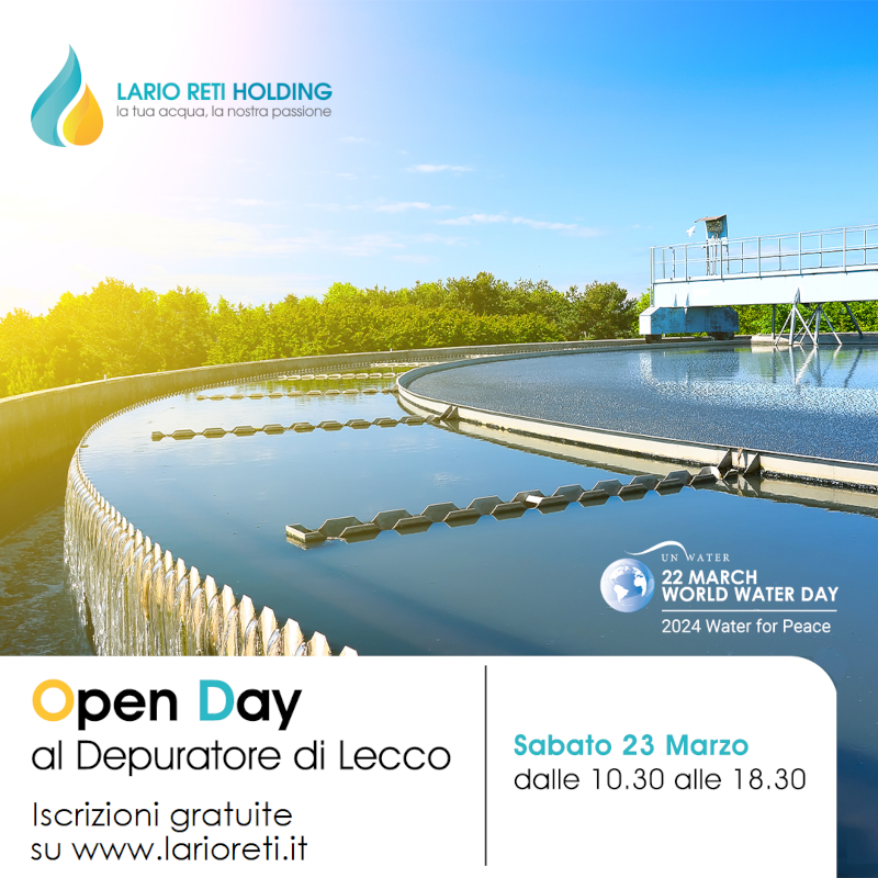 Open day depuratore Lecco