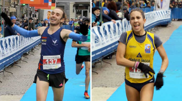 Davide Perego e Laura Nardo vincono la Lecco City Half Marathon 2024 Davide Perego e Laura Nardo vincitori della maratonina di Lecco 2024