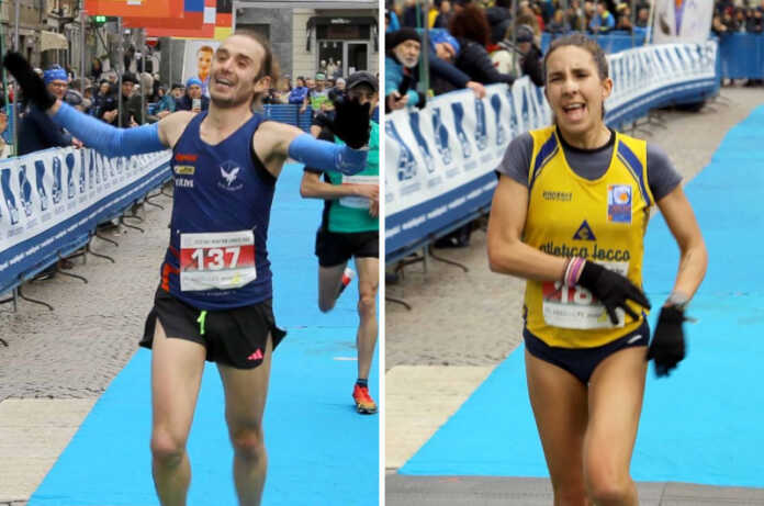 Davide Perego e Laura Nardo vincitori della maratonina di Lecco 2024