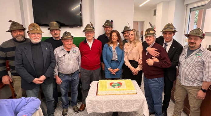 Alpini di Calolzio campioni di solidarietà: nuova donazione a favore della Lilt Pranzo sociale alpini calolzio 2024