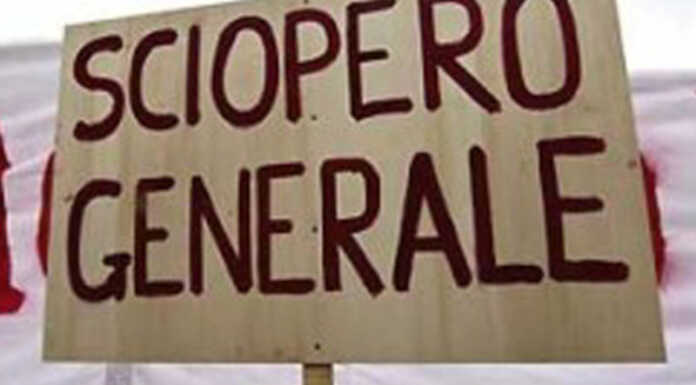 Lunedì lo sciopero per Gaza, si fermano i trasporti e anche la scuola Sciopero generale