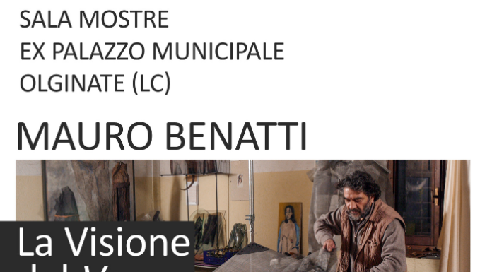 Olginate, inaugurazione della mostra “Mauro Benatti – La visione del vero”