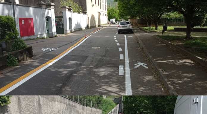 In via dell’Isola realizzato il nuovo raccordo ciclopedonale via dell'isola ciclopedonale