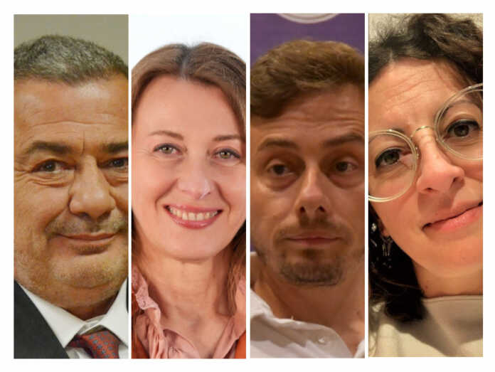 Pietro Fiocchi, Elena Calogero, Luca Perego, Paola Giudiceandrea