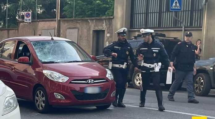 In Rianimazione il giovane investito da un’auto in via Marco D’Oggiono Incidente_via_Marco_D'Oggiono_Lecco_202404028_1