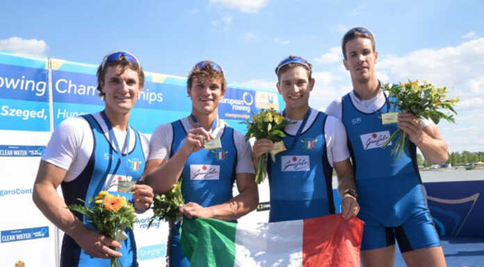 Canottaggio. Andrea Panizza è campione europeo con il 4 di coppia maschile quattro di coppia titolo europeo andrea panizza