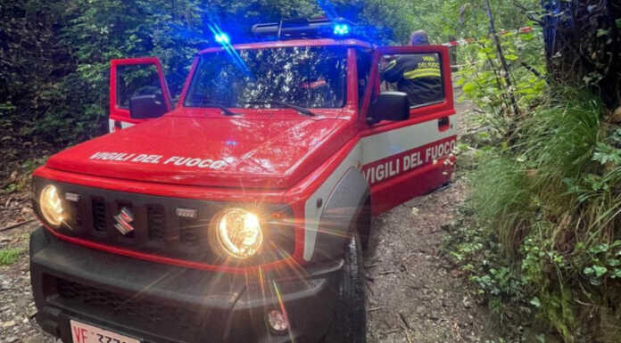 Lecco. Piante pericolanti a Montalbano, chiusa la strada di accesso Vigili del Fuoco Montalbano