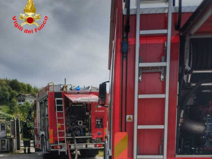 Vigili del Fuoco incendio