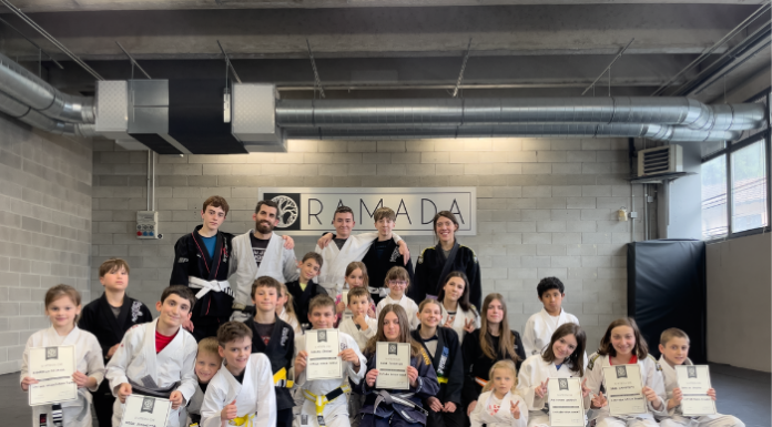 Asd Ramada: passaggi di grado e cinture del corso di Jiu Jitsu