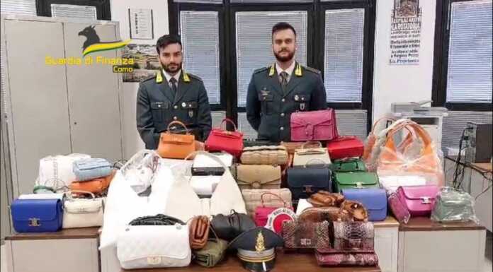 Borse e sandali contraffatti a Erba e Bellagio, denunciati alcuni commercianti borse_scarpe_contraffatte_202404023