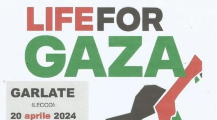 Garlate. Concerto “Live ForGaza” per la causa palestinese