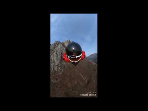 Video mozzafiato in 3D di un lancio in tuta alare dalla Medale