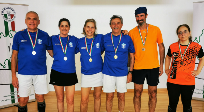Badminton, brillano i lecchesi ai Campionati Regionali Master Lombardia e Torneo GP Santeramo