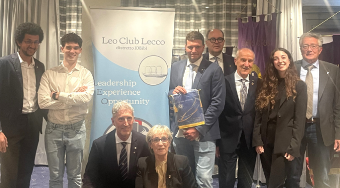 Lecco. I Club Lions festeggiano la nascita del Leo Club Lecco