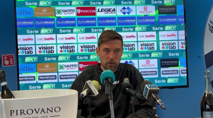 Calcio Lecco. Malgrati: “Chiedo scusa a questi colori e ai tifosi”