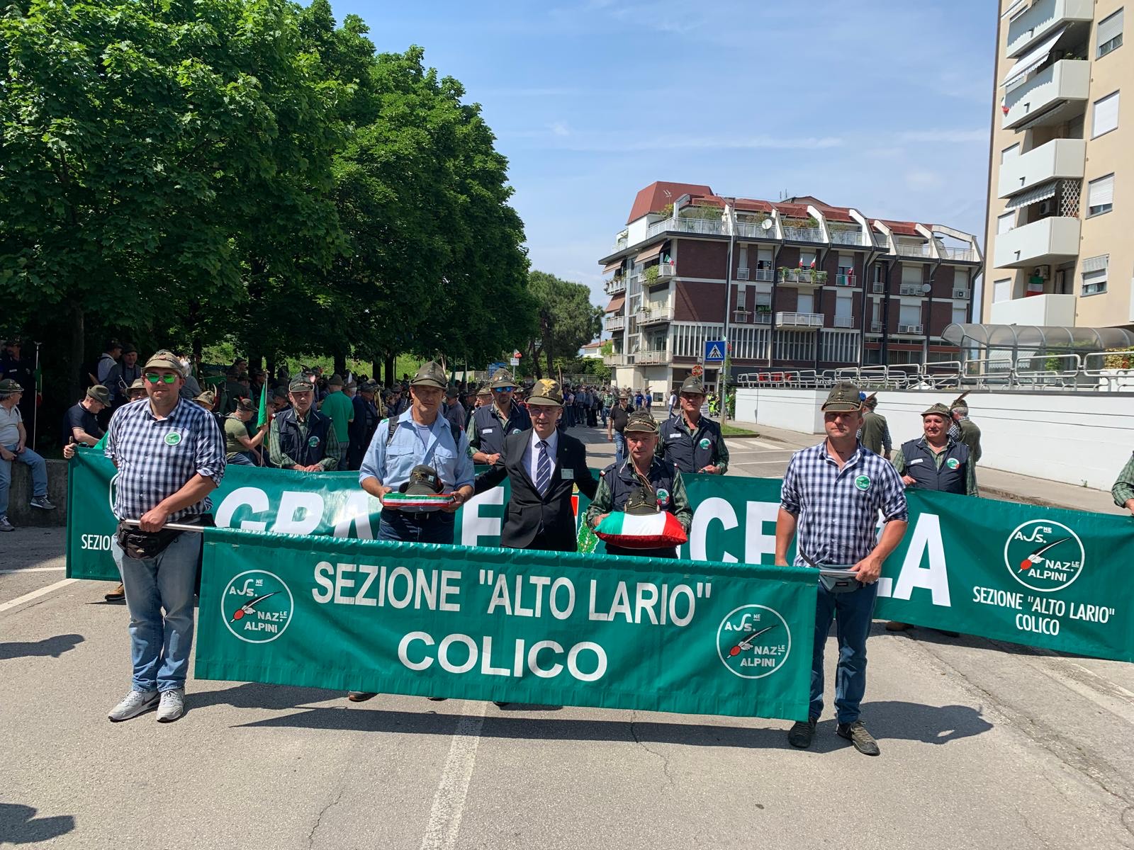 Alpini di Colico a Vicenza