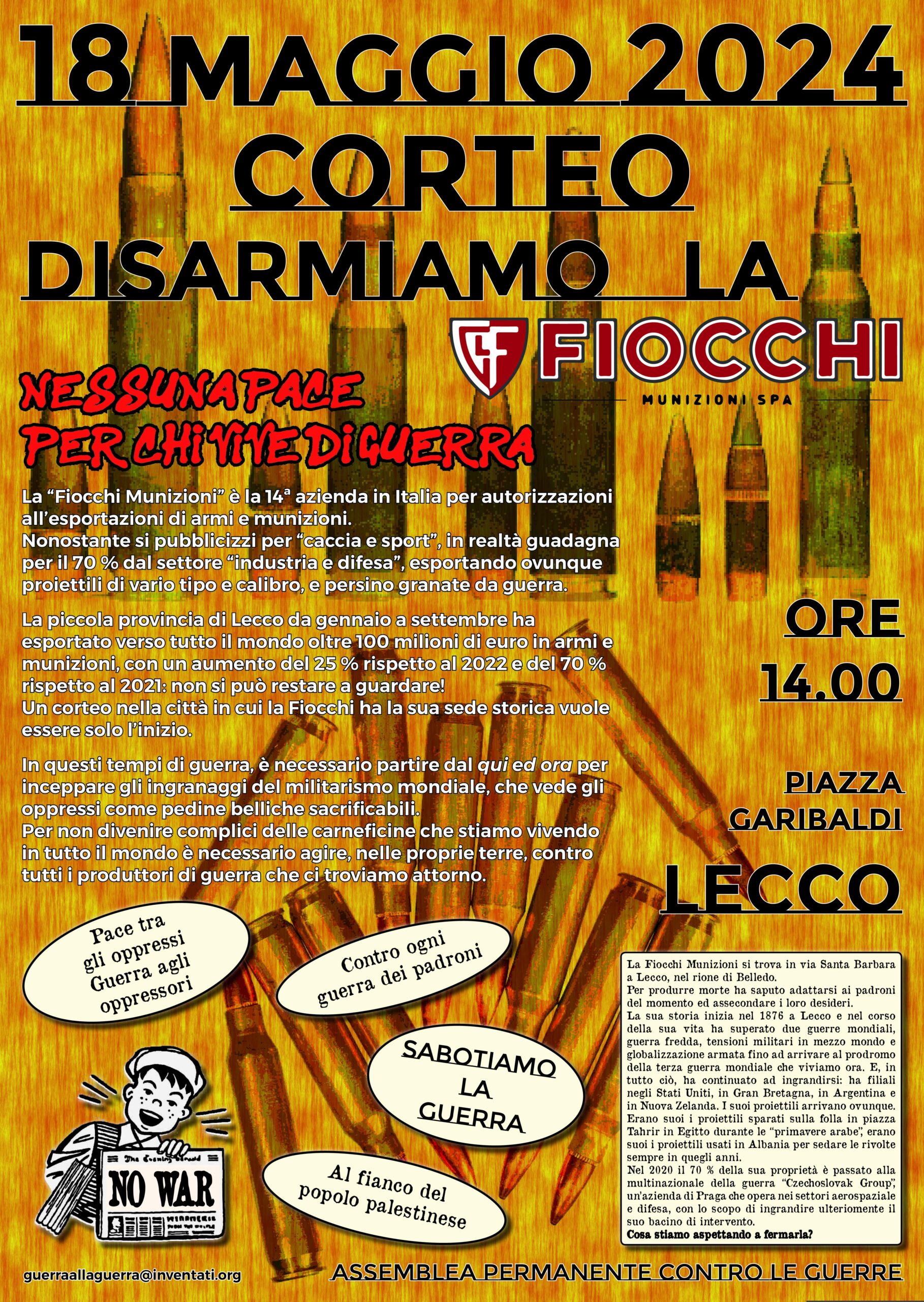 CORTEO-Fiocchi Lecco
