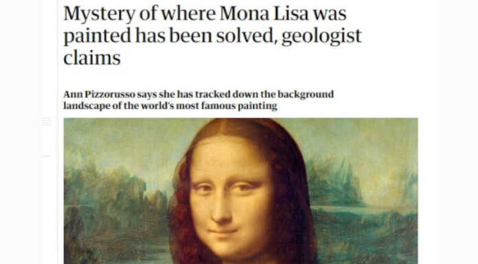 Il Lago di Garlate sullo sfondo della Gioconda, l’ipotesi di una geologa e storica dell’arte Gioconda sfondo Lago di Garlate