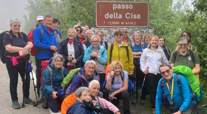 Cai Lecco. La pioggia scombussola i piani del Gruppo Geo lungo la via Francigena Gruppo Geo Passo della Cisa