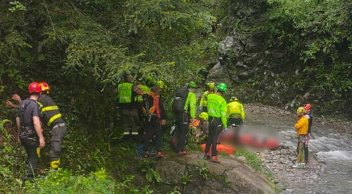 Risucchiato dall’acqua mentre fa canyoning, non ce l’ha fatta il giovane soccorso a Perledo Incidente_canyoning_Perledo_20240518