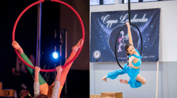 Danza Aerea. Frabetti e Butta volano alle finali nazionali Karen Frabetti Bea Butta