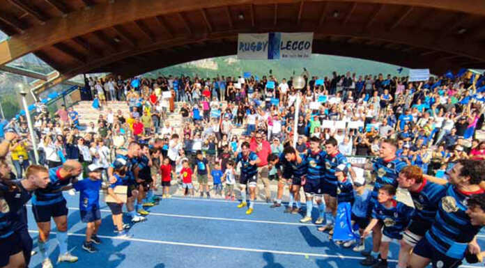 Rugby Lecco nella storia, promosso in Serie A Lecco Rugby Lecco Promozione Serie A-2.jpeg