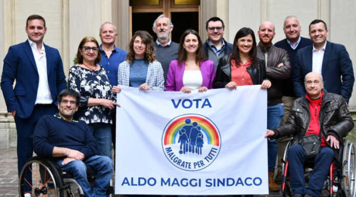 Malgrate: ecco i candidati a sostegno di Aldo Maggi Sindaco Malgrate per tutti Elezioni 2024