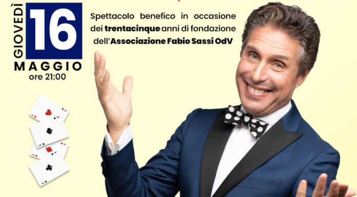 Merate: per i 35 anni della Fabio Sassi uno spettacolo con Raul Cremona