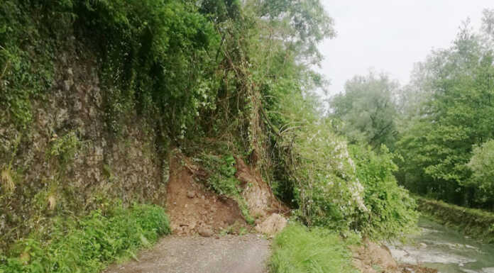 Paderno. Frana allo Stallazzo: chiusa l’alzaia lungo l’Adda
