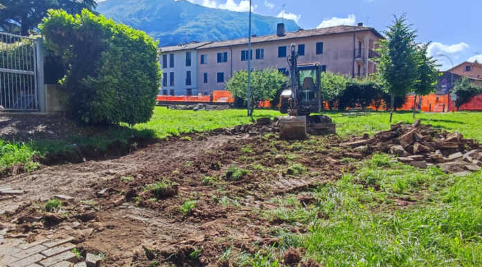 Pescarenico. Iniziati i lavori per la realizzazione della nuova… Isola della felicità Pescarenico_lavori_nuovo_parco_lecco