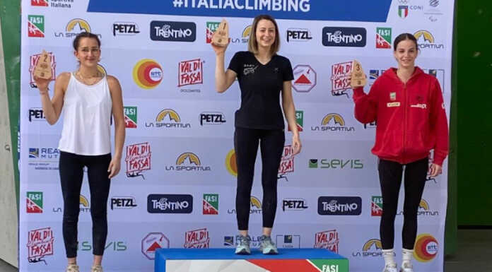 Arrampicata. Valentina Arnoldi terza nella classifica finale di Coppa Italia Lead Valentina Arnoldi Arrampicata