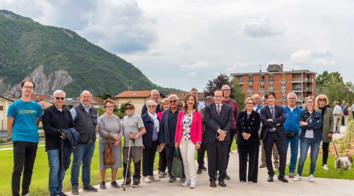 Valmadrera: aperto alla cittadinanza il nuovo parco urbano di via Leopardi Valmadrera parco lecconotizie