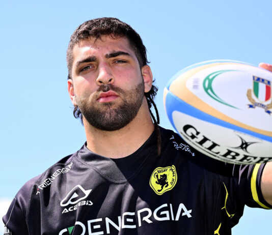 Rugby. Samuele Locatelli, prima convocazione in nazionale Senior Viadana Samuele Locatelli MVP 20240528