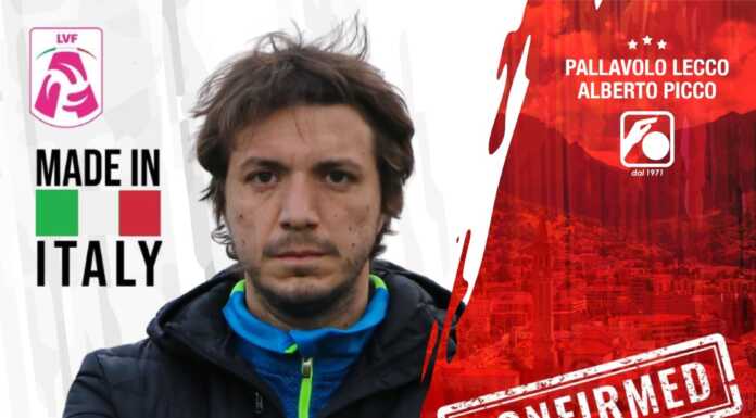 Giovanni Dossi confermato Team Manager della Pallavolo Picco Lecco