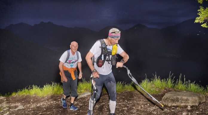 UTLAC 2024 (Lake Como Ultra Trail), gli atleti immortalati sopra Lierna utlac 2024 lierna brentalone
