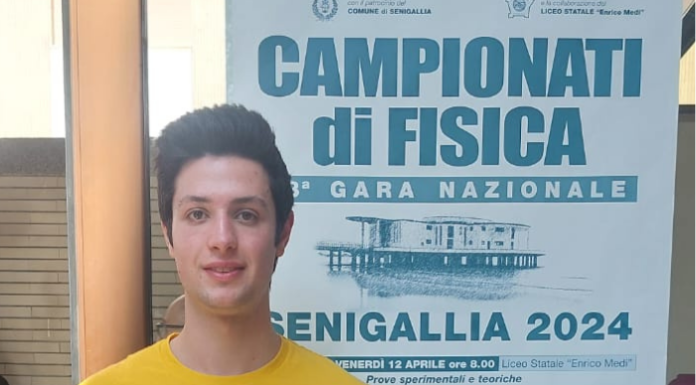Istituto Badoni. Diego Colombo medaglia di bronzo ai campionati italiani di Fisica