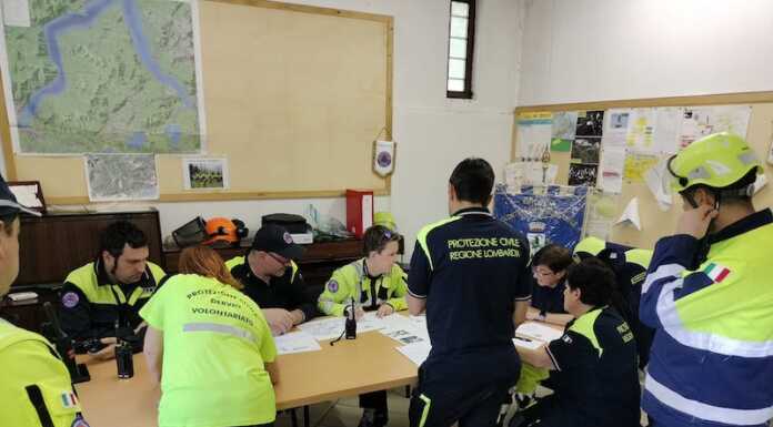 ‘Uniti nel rischio’, esercitazione anche per la Protezione Civile di Civate