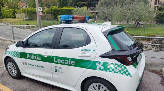 Galbiate, un nuovo veicolo ibrido in dotazione alla Polizia Locale auto nuova polizia locale galbiate