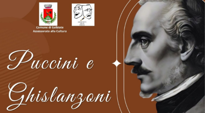 Galbiate. Lettura teatrale “Puccini e Ghislanzoni, due bergamaschi?”