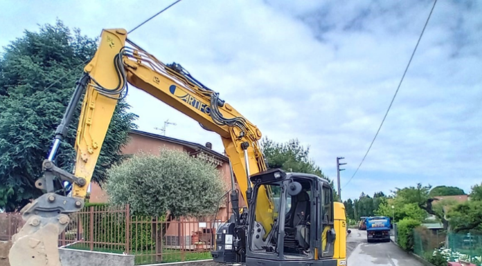 Lario Reti Holding. Lavori di separazione della fognatura mista a Paderno d’Adda