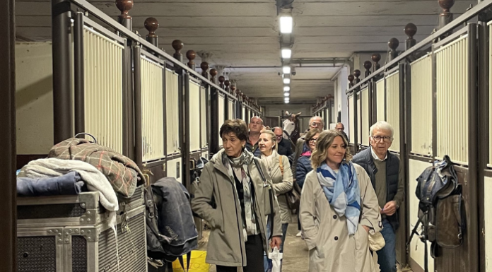 Il Lions Club Lecco in visita alla Scuderia dei Girasoli ad Annone Brianza