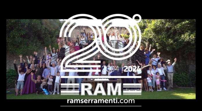 RAM Serramenti festeggia 20 anni dalla fondazione