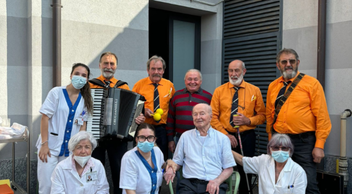 Festa di primavera alla Rsa “Casa Don Gilardi” di Olginate