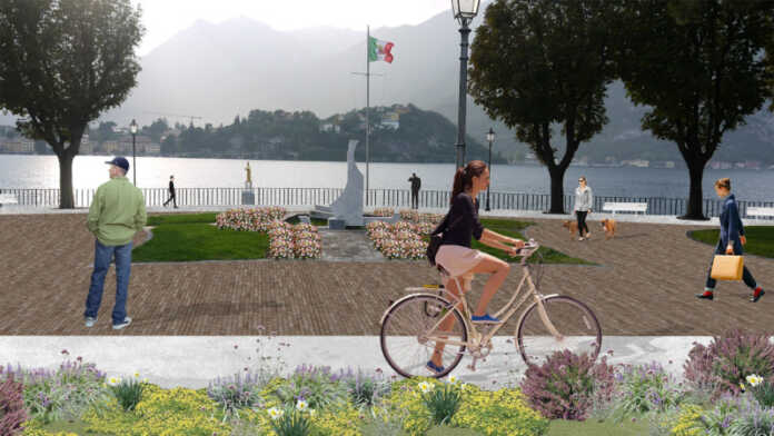Riqualificazione lungolago Lecco progetto Waterfront Città di Lecco