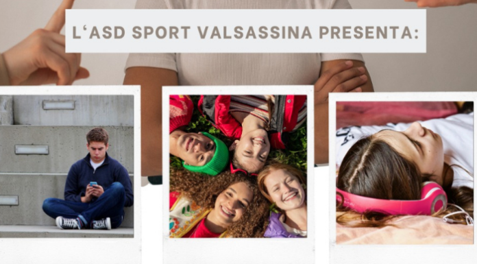 L’ASD Sport Valsassina organizza un incontro sull’educazione in età adolescenziale