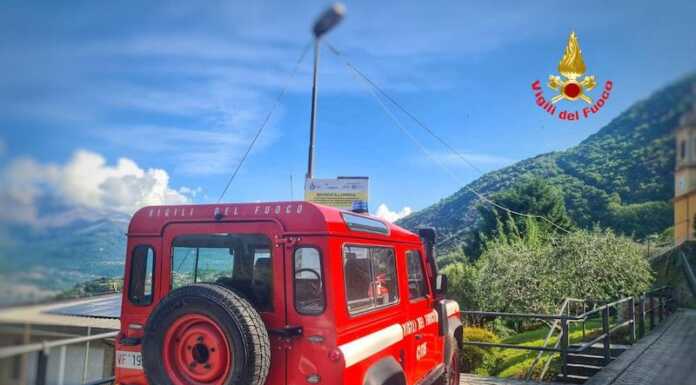 Dorio, due escursioniste in difficoltà soccorse dai Vigili del Fuoco vvf dorio