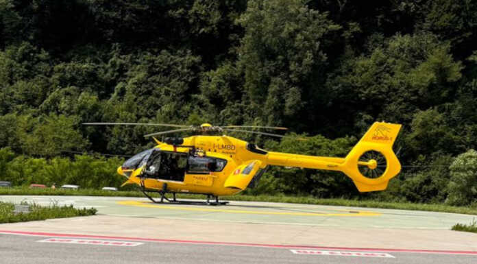 Caduta in Grignone, soccorso un escursionista di 46 anni Elisoccorso in piazzola a Barzio