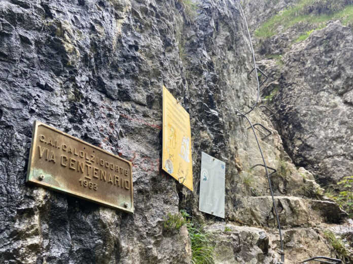 Ferrata del Centenario Monte Resegone 16 giu 2024 (1) Ferrata del Centenario Monte Resegone