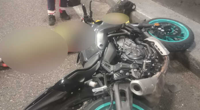 Cade con la moto sulla nuova Lecco-Ballabio, 20enne soccorso nella notte Incidente sulla nuova Lecco Ballabio