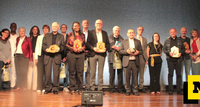 Il Premio Fuoco Dentro alla memoria di suor Luisa e ai coniugi Caiani di Somasca Premio Fuoco Dentro